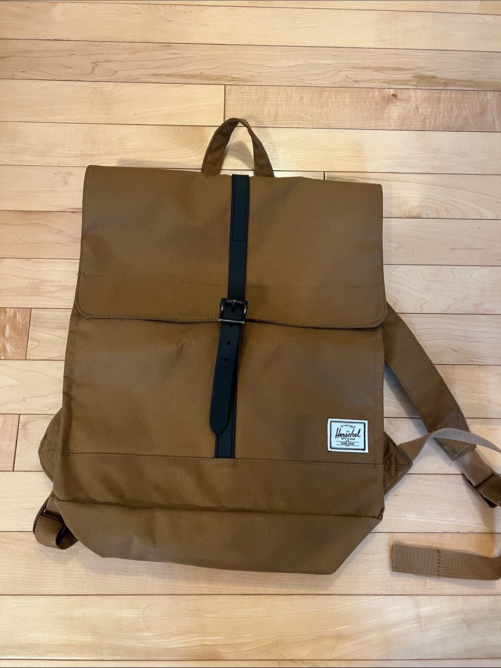 Herschel Supply Company Brown Backpack with Black Strap Never used
